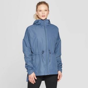 Blue Rain Coat